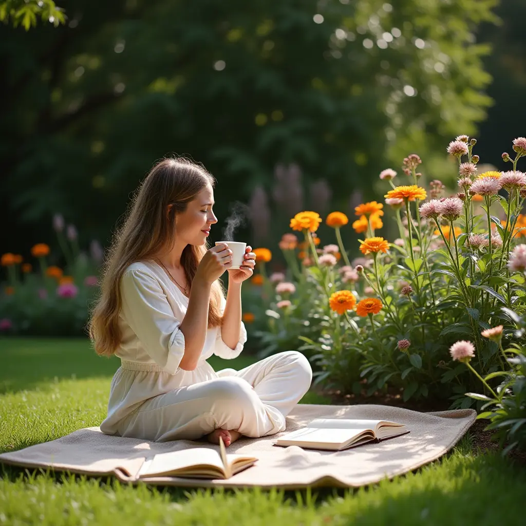 Cottagecore Tea Ritual