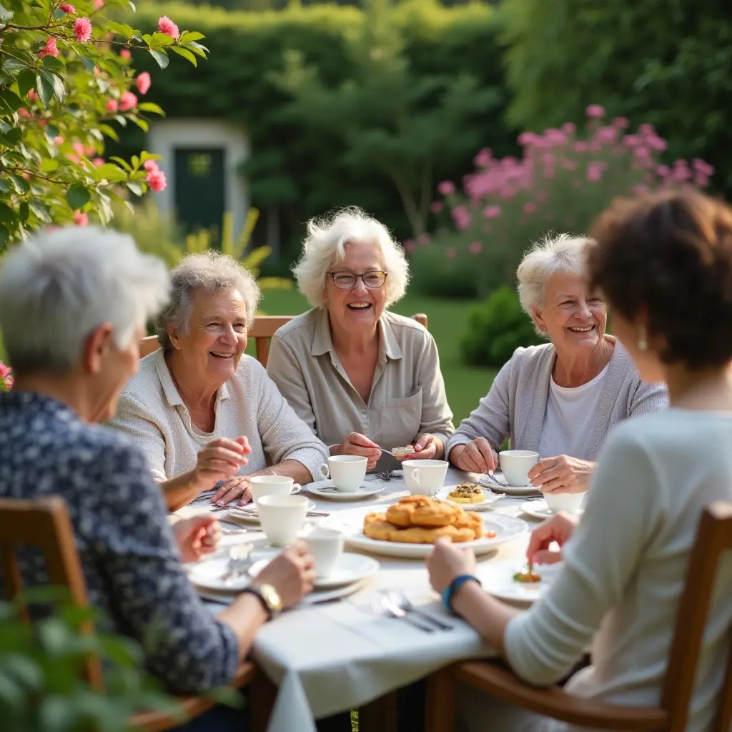 Tea Party in the Garden