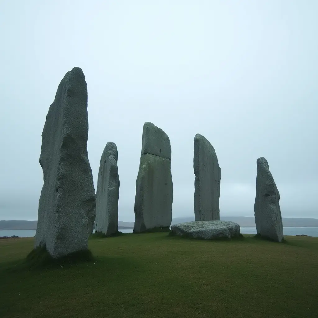 Callanish Stones view