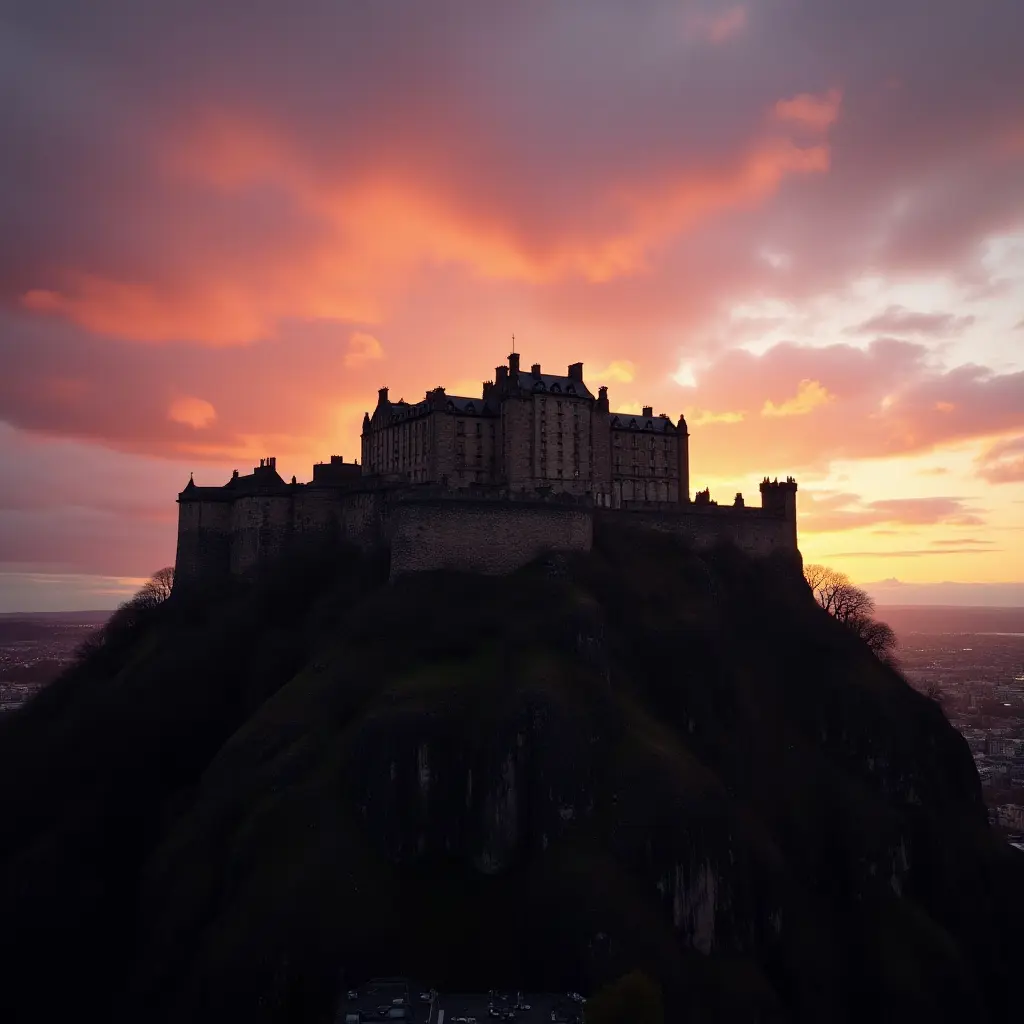 Edinburgh Castle view