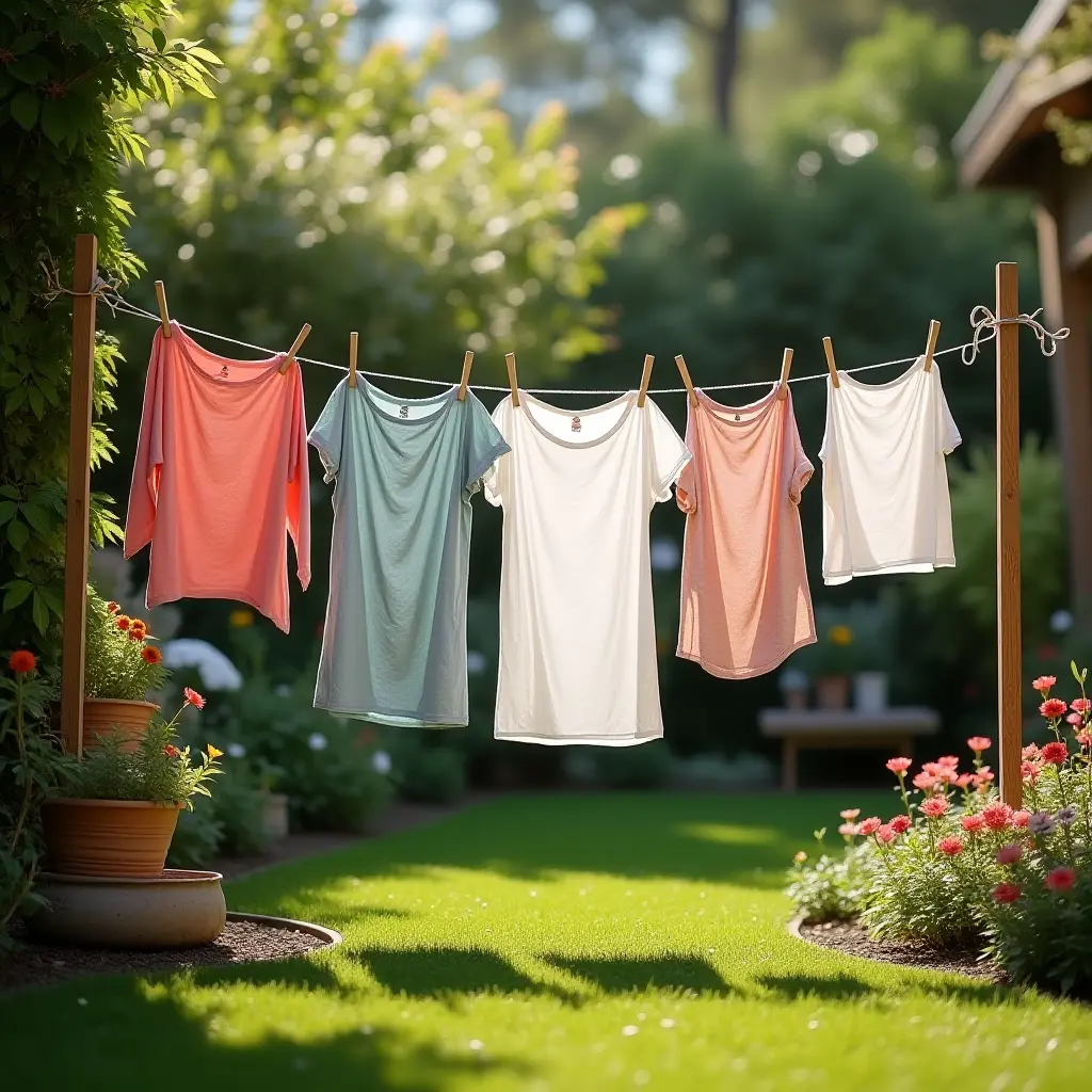 Line-Drying Clothes