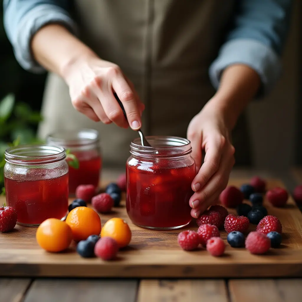 Cottagecore Jam Making