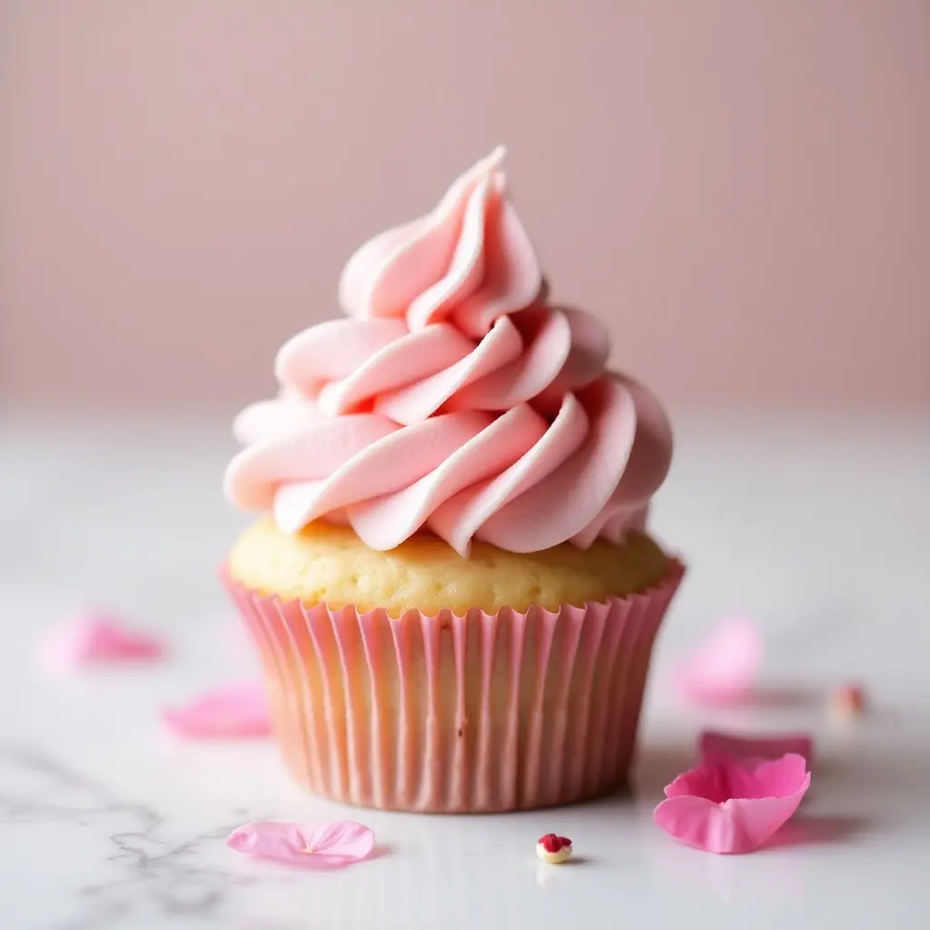 Rose-Infused Cupcakes