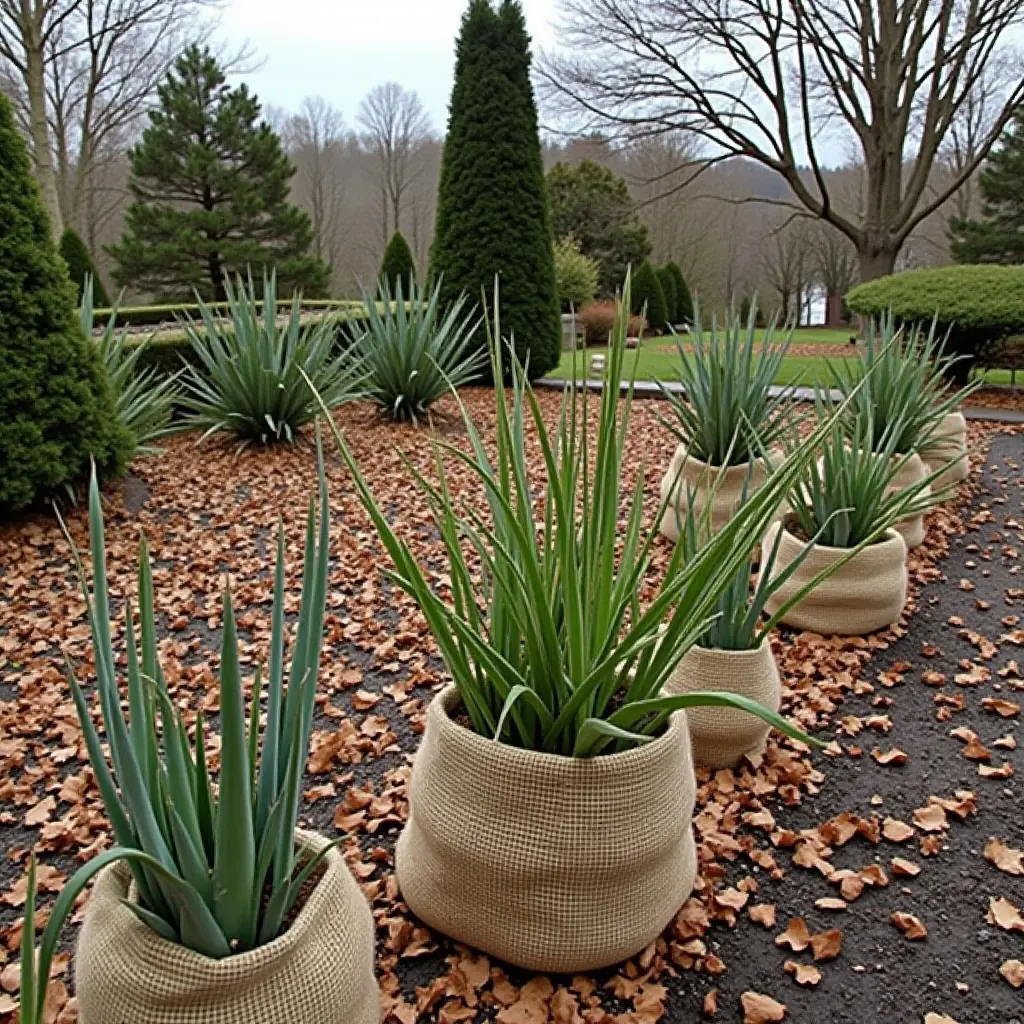 Winter cottagecore garden ready for spring