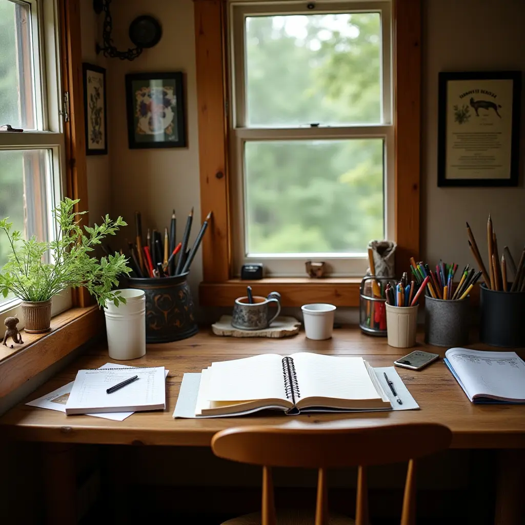 Cozy Journaling Space