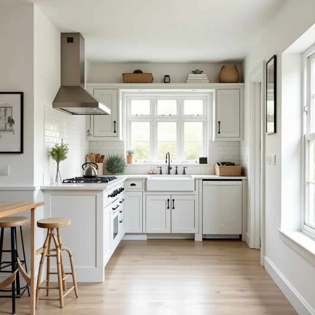 Cottagecore kitchen blending past and present