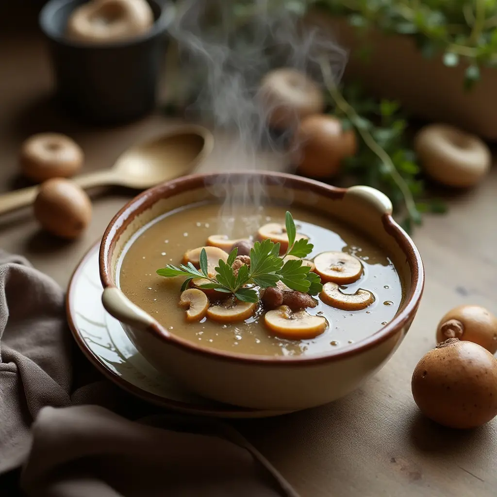 Mushroom Soup Ingredients