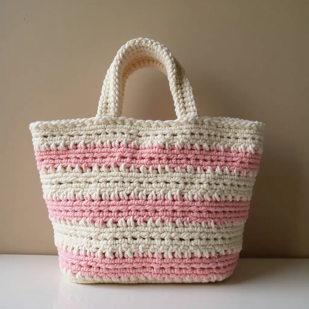 Crochet and Jute Bags