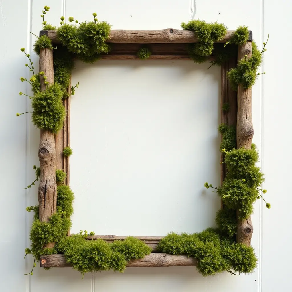 Nature-Inspired Rustic Frames Cottagecore Art