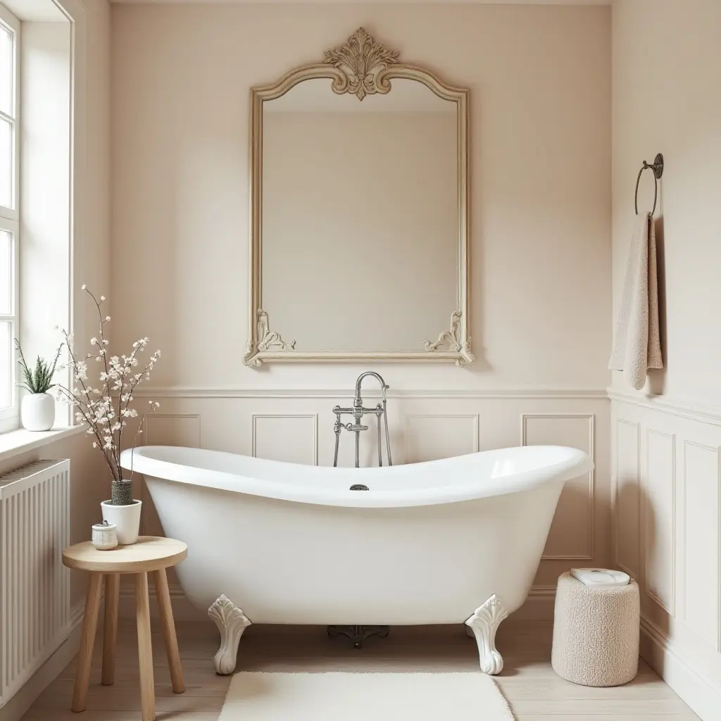 Pastel Palette for Cottagecore Bathroom