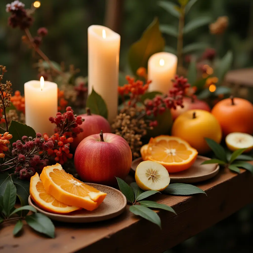 Autumn Cottagecore Altar