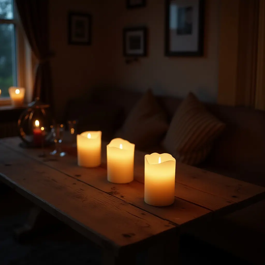 Cottagecore Candle Arrangement