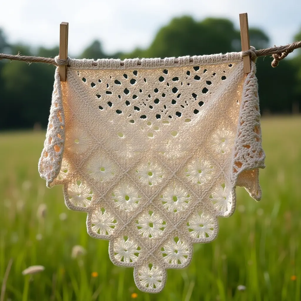 Charming Crochet Shawl