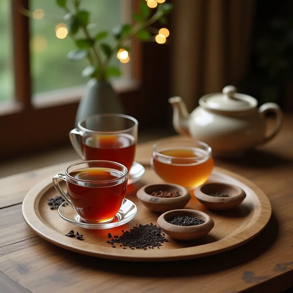 Serene Tea Setting