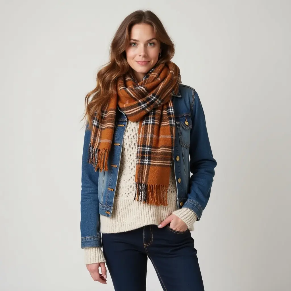 Fall Cottagecore Scarf