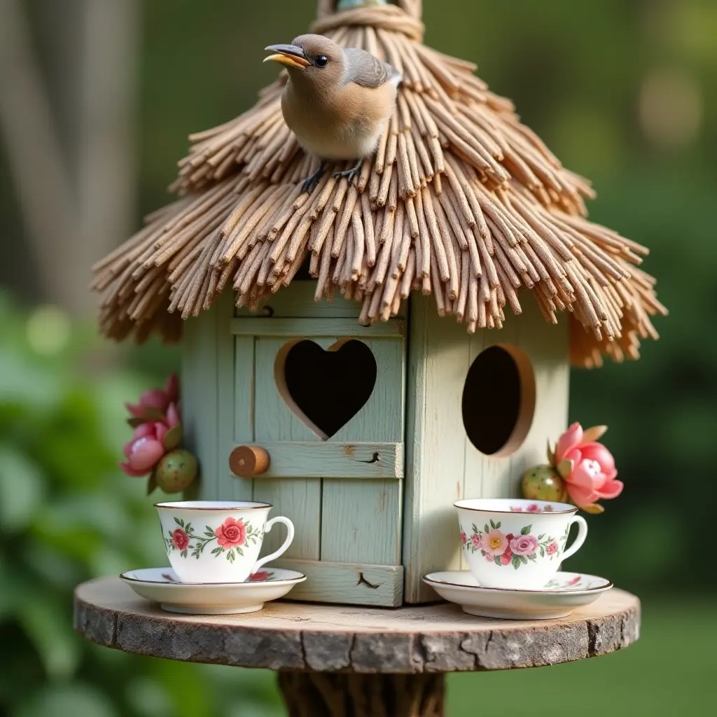 Cottagecore Birdhouse Assembly