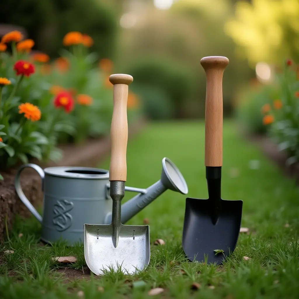 Wooden Handled Gardening Tools