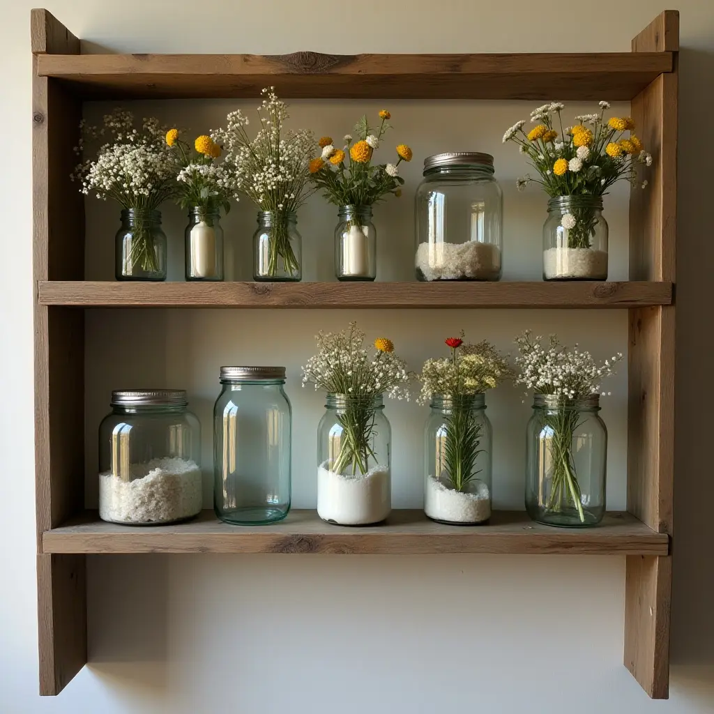 Vintage Shelves Cottagecore