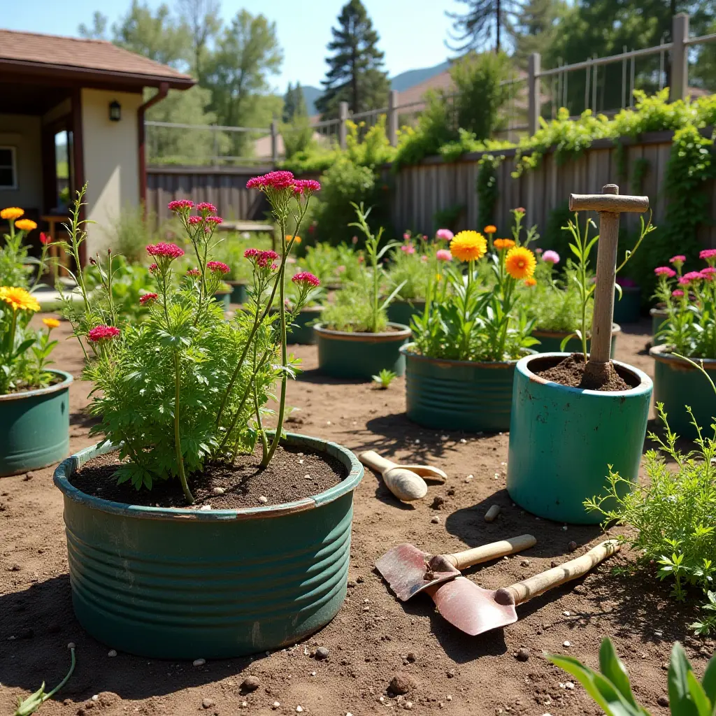 Sustainable Garden Space