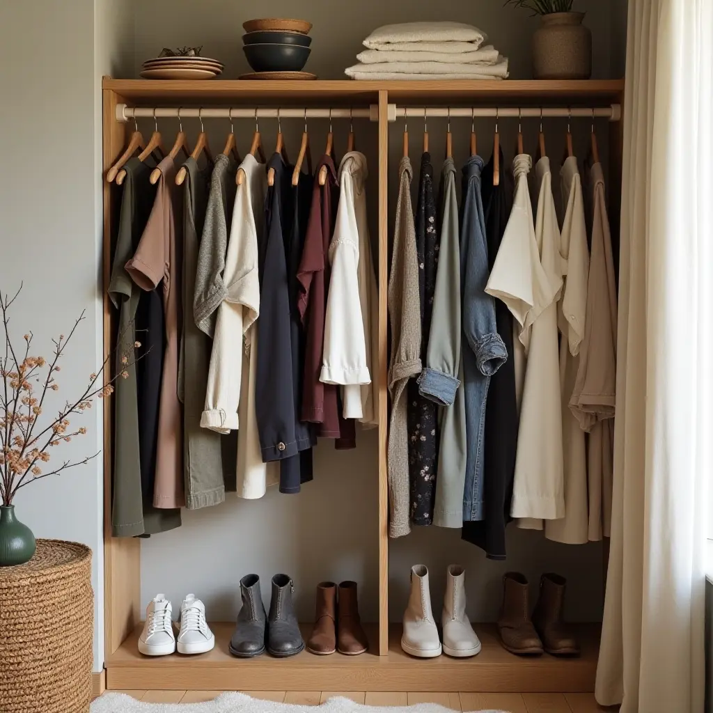 Sustainable cottagecore wardrobe