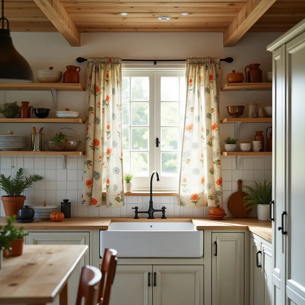 Rustic Cottagecore Kitchen