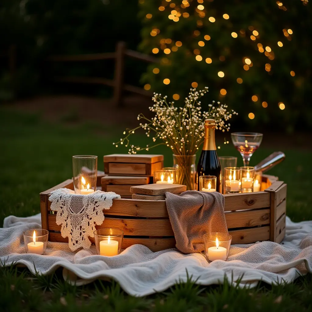 Cottagecore Picnic Outdoor Decor