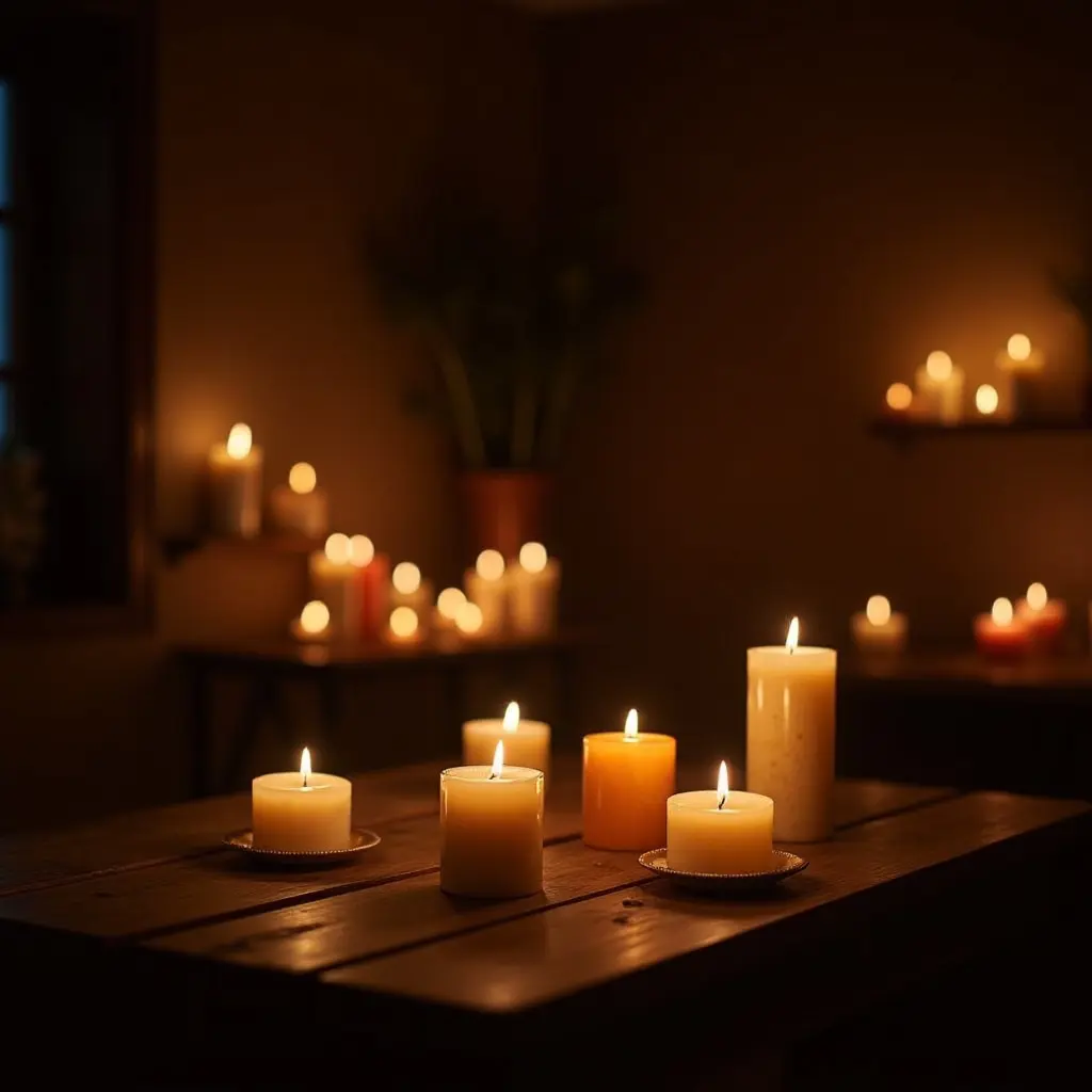 Tranquil Candlelit Evening