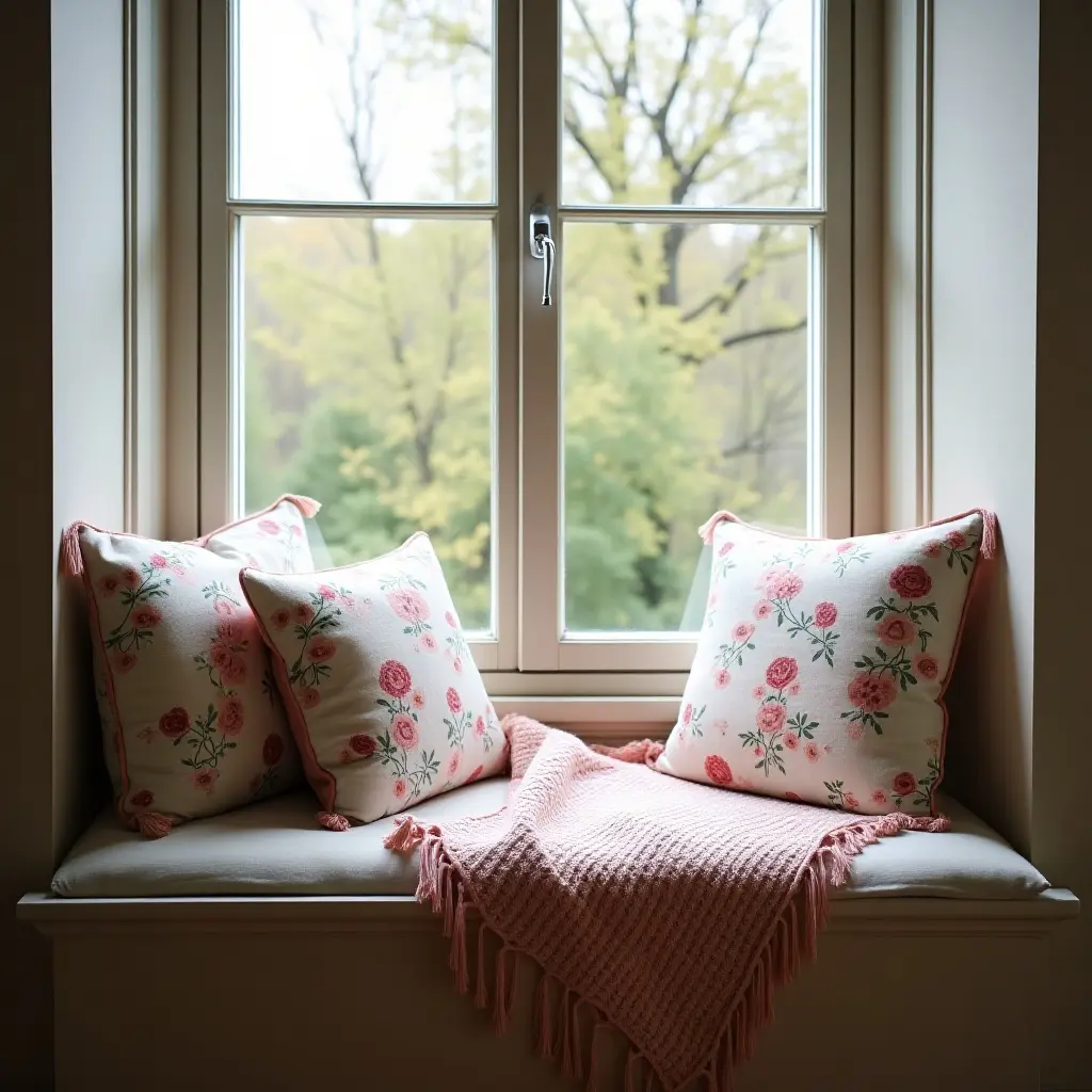 Cozy Cottagecore Reading Nook