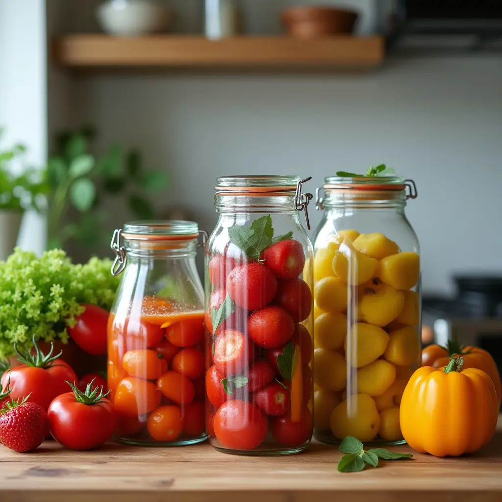 Glass Containers for Sustainable Food Storage