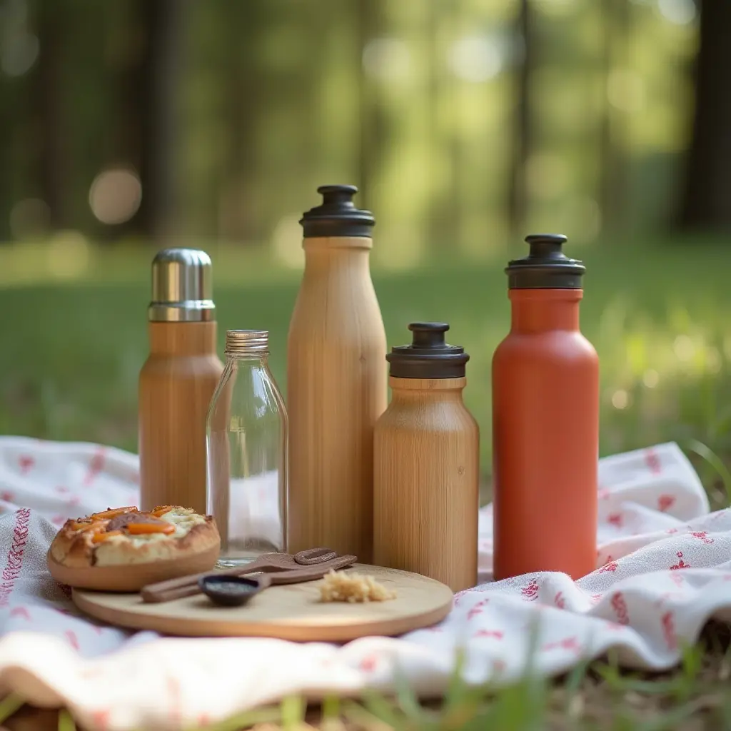 Bamboo Water Bottle